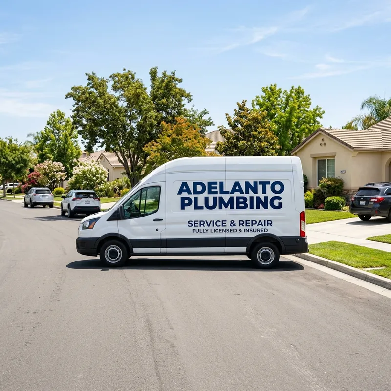 Adelanto Plumbing Van